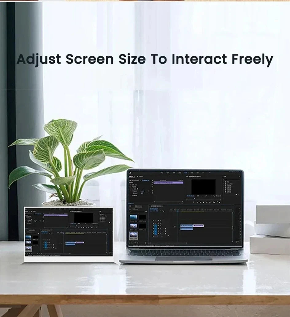 18 Inch 1.5K 480Hz Portable Monitor 100%DCI-P3 500Nit HDR 1MS FreeSync IPS Screen Gaming Display For Laptop PC XBox PS4/5 Switch