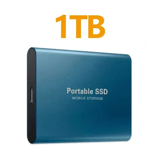 NEW Portable SSD 128TB/256TB/1TB External Hard Drive USB3.1 Solid State Disk High Speed Storage Device  for Phone/Loptop/Mac/PC