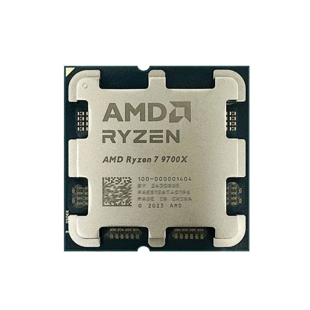 AMD Ryzen 7 9700X R7 9700x NEW  40MB Game Cache Socket AM5 5.5GHz 8-Core 16-Thread 4NM TDP 65W Gaming CPU Processor Without Fan