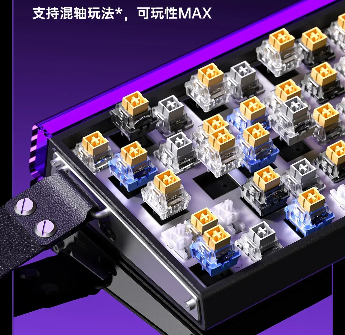 AULA Hero 68HE Magnetic Switch Mechanical Keyboard E-sports 8K RGB Hot Swap Wired PC Gaming Customize Keyboard Accessories Gifts