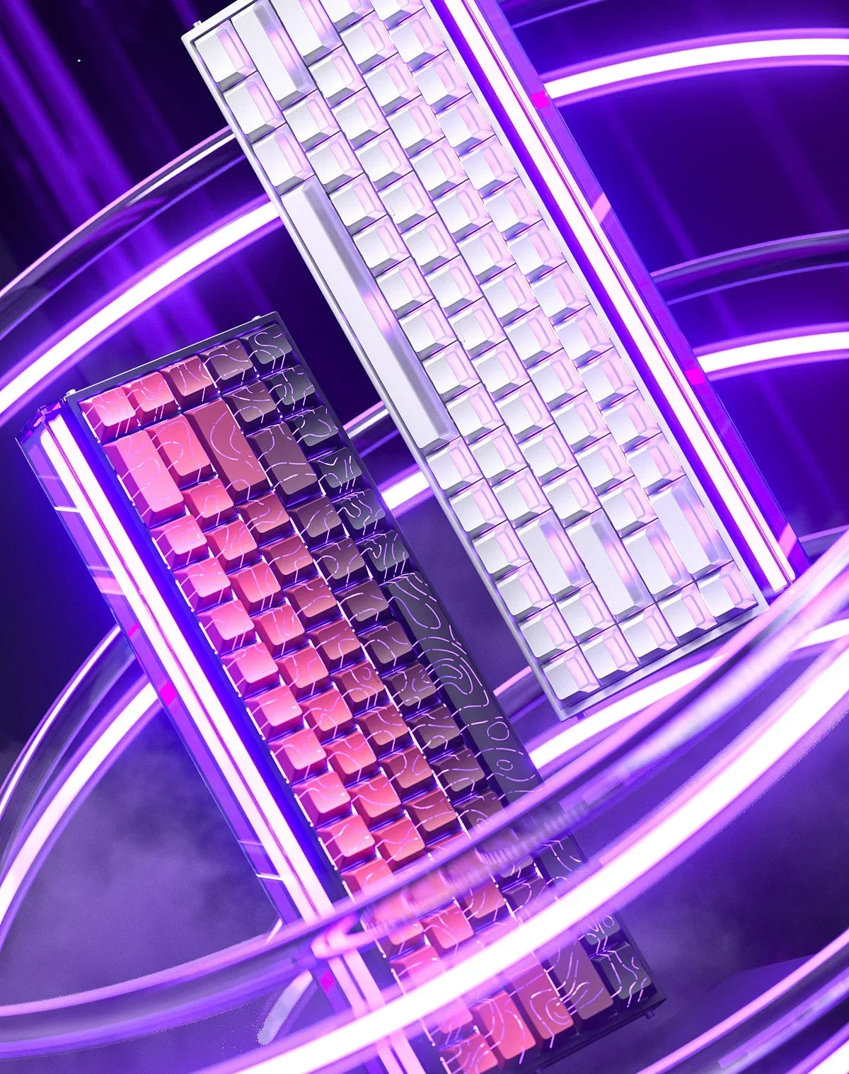 AULA Hero 68HE Magnetic Switch Mechanical Keyboard E-sports 8K RGB Hot Swap Wired PC Gaming Customize Keyboard Accessories Gifts