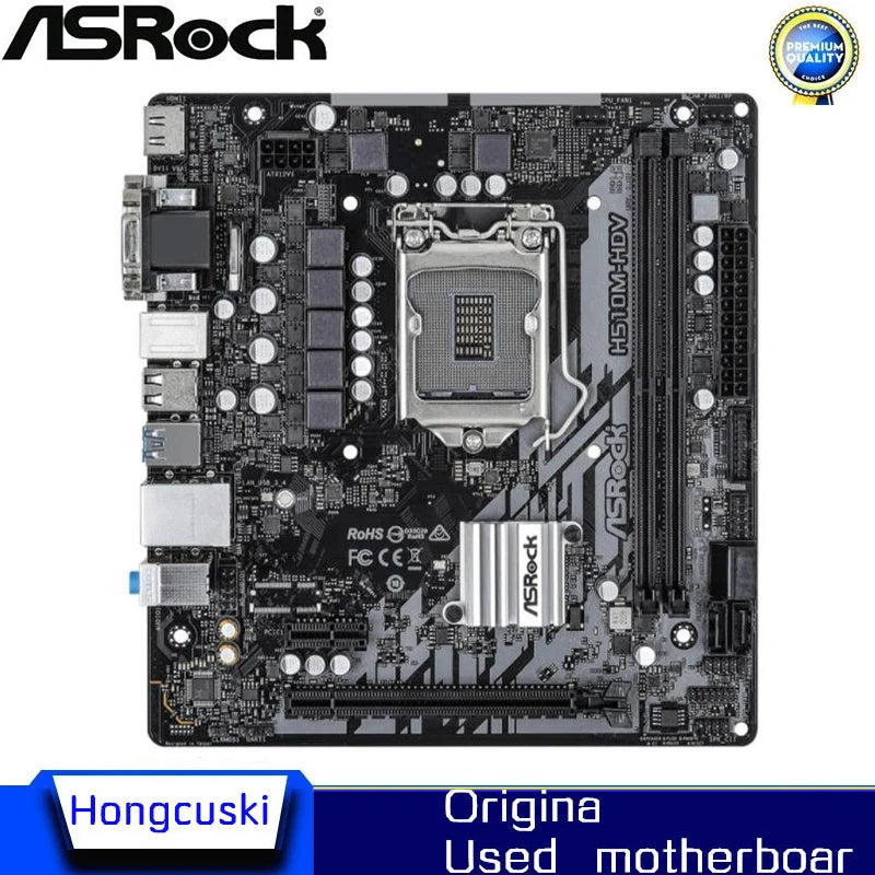 ASROCK H510M-HVS H510 DDR4 Motherboard LGA 1200