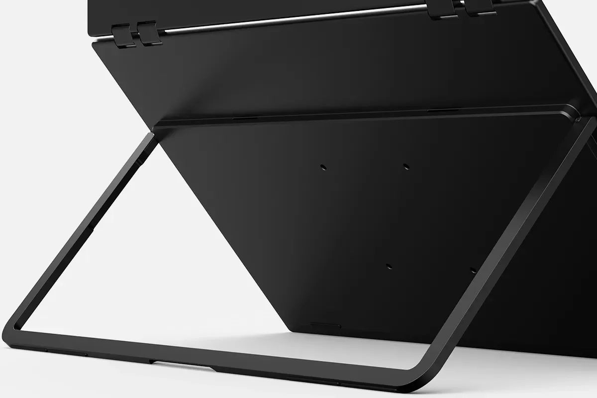 Portable Dual Monitor 23.8" 100Hz FHD 1080P Stacked Vertical Displays for Gaming Coding Working USB-C HDMI Laptop Screen Extende