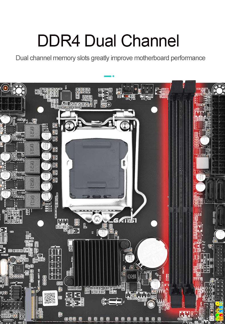 H310M mini-ITX Desktop Motherboard Intel H310 LGA1151 DDR4 For Intel 6/7/8/9 6th/7th/8th/9th generation processor