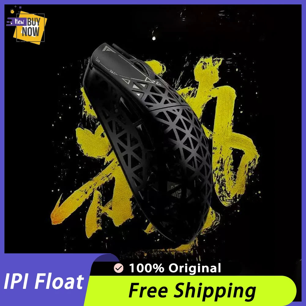 IPI Float 11/18/88/88s Wireless Gaming Mouse Tri Mode 8K paw3395 Paw3950 Bluetooth Carbon Fibre Mouse 8000Hz Hollow Out Mice