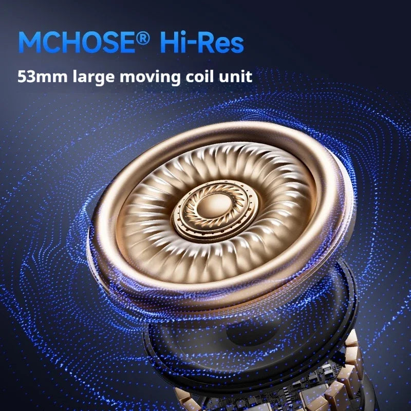 MCHOSE V9 pro Wireless Bluetooth Headset with Three Mode Microphone Noise Reduction Dynamic Low Delay for Office And Gaming