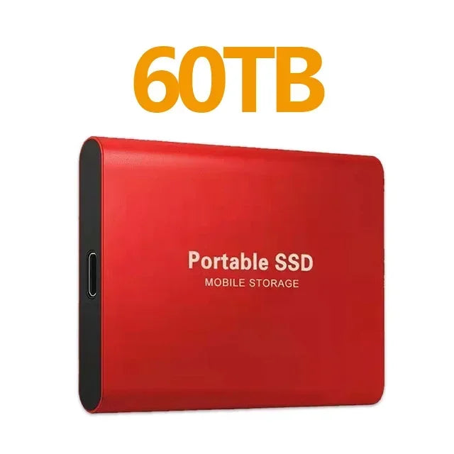 NEW Portable SSD 128TB/256TB/1TB External Hard Drive USB3.1 Solid State Disk High Speed Storage Device  for Phone/Loptop/Mac/PC