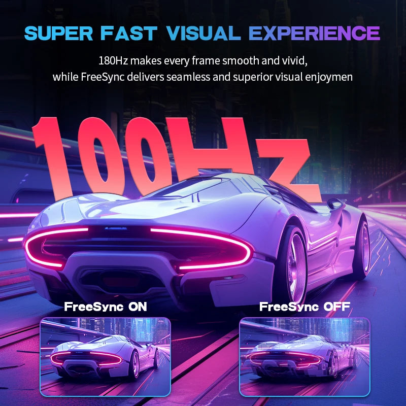 LXZ Curved Monitor 27 inch 100Hz, PC screen with speaker 1080P, 1800R  computer monitor with Eye Care technology HDTV VGA,