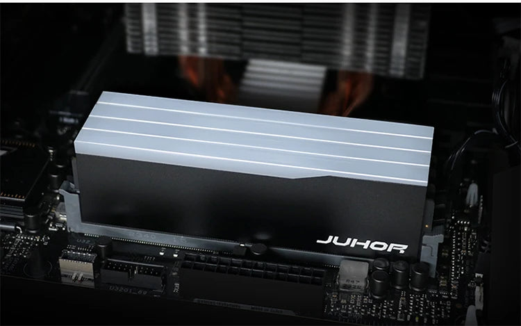 JUHOR Memoria Ram RGB DDR5 16GB 6000MHz 6400MHz PC5 Desktop Computer  Dimm Memory