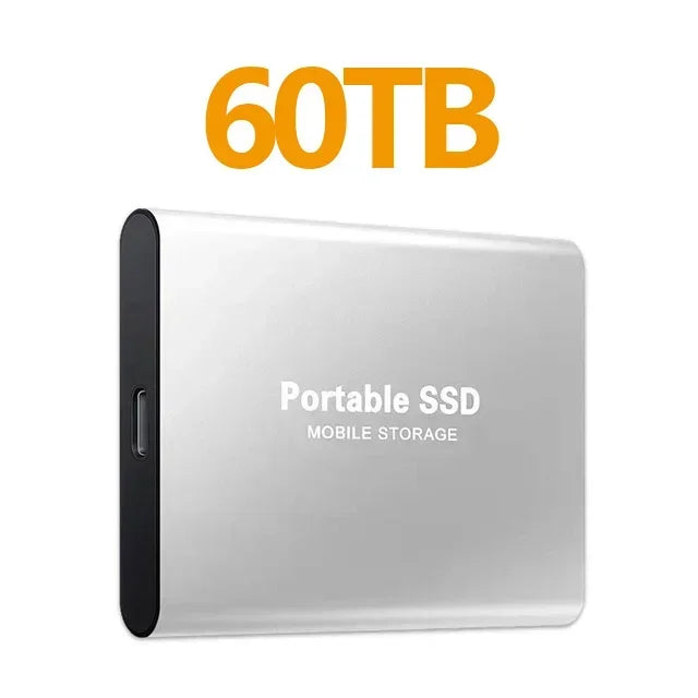 NEW Portable SSD 128TB/256TB/1TB External Hard Drive USB3.1 Solid State Disk High Speed Storage Device  for Phone/Loptop/Mac/PC