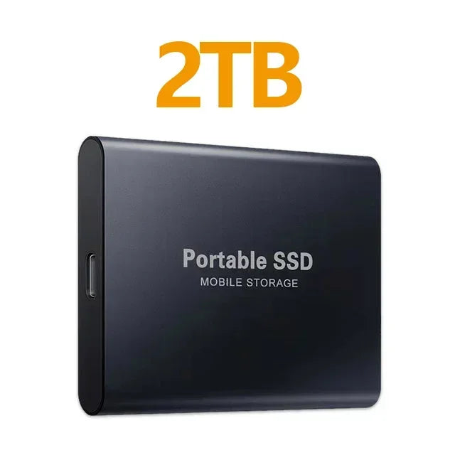 NEW Portable SSD 128TB/256TB/1TB External Hard Drive USB3.1 Solid State Disk High Speed Storage Device  for Phone/Loptop/Mac/PC