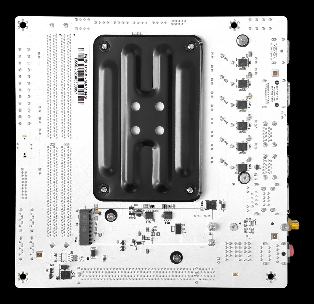 JGINYUE B550 AM4 mini ITX Motherboard supports Ryzen 4000/5000 series DDR4 RAM Desktop PCIe4.0  WiFi6 BT5.2