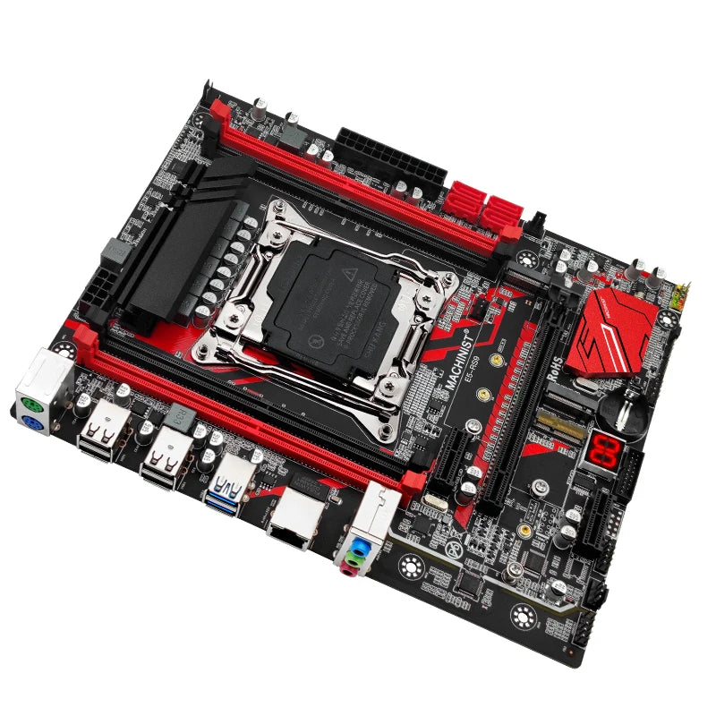 MACHINIST RS9 X99 Motherboard Kit LGA 2011-3 Set Xeon E5 2680 V4 CPU + DDR4 16GB RAM Memory Combo NVME M.2 four channels
