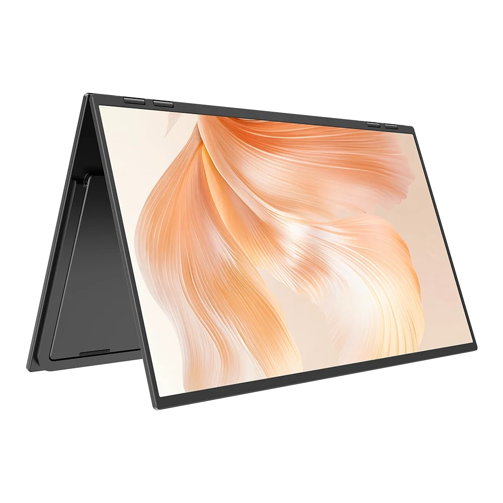 Portable Dual Monitor 23.8" 100Hz FHD 1080P Stacked Vertical Displays for Gaming Coding Working USB-C HDMI Laptop Screen Extende
