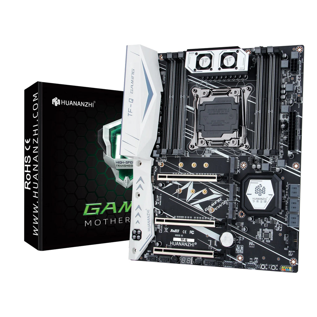HUANANZHI x99 motherboard TF-Q LGA2011-3 E5 V3 V4 CPU with dual M.2 NVME slot support both DDR3 and DDR4