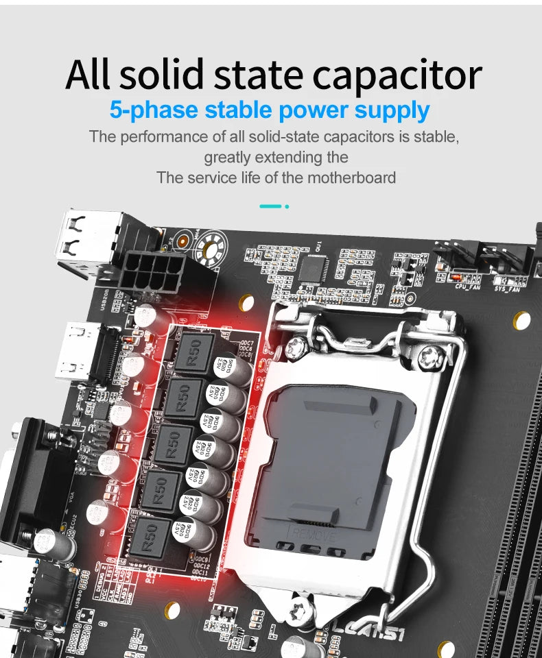 H310M mini-ITX Desktop Motherboard Intel H310 LGA1151 DDR4 For Intel 6/7/8/9 6th/7th/8th/9th generation processor