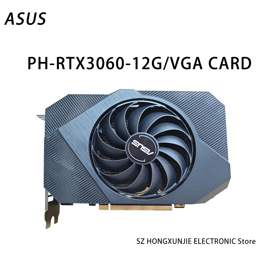 Nvidia GeForce RTX 3060 12GB GDDR6 & PH-RTX3060-12G/VGA & DUAL RTX3060 O12G Graphics Card  RTX3060 NVIDIA GPU Rtx 3060