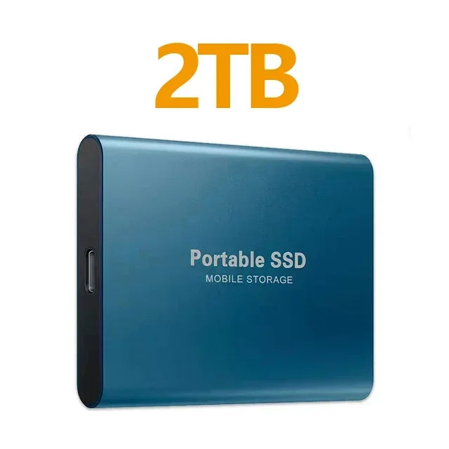 NEW Portable SSD 128TB/256TB/1TB External Hard Drive USB3.1 Solid State Disk High Speed Storage Device  for Phone/Loptop/Mac/PC